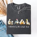 XL Pepper Dark Gray Motherhood Is The Realest Hood Mama Says Be Proud Everyday Today Comfort Colors Tee