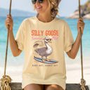 XXL Butter Silly Goose Summer Club Beach Ready Vacation Sunshine Summer Fun Comfort Colors Tee