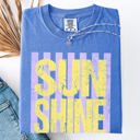 Medium Flo Blue Sunshine Beach Ready, Vacation, Sunshine, Summer Fun Comfort Colors Tee