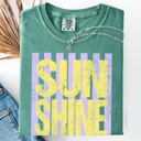 XL Light Green Sunshine Beach Ready, Vacation, Sunshine, Summer Fun Comfort Colors Tee