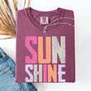 XL Berry Red Sunshine State Of Mind Beach Vibes Edition Vacation Sunshine Summer Fun Comfort Colors Tee