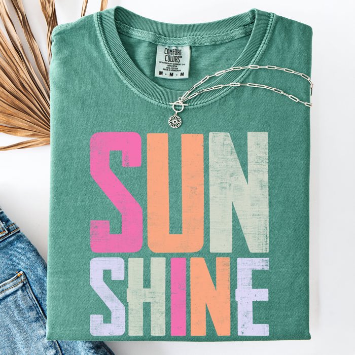 Sunshine State Of Mind Beach Vibes Edition Vacation Sunshine Summer Fun Comfort Colors Tee