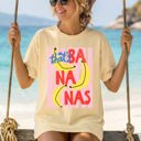 Large Butter That's Bananas, Rio, Folk Beach Ready Vacation Sunshine Summer Fun Comfort Colors Tee