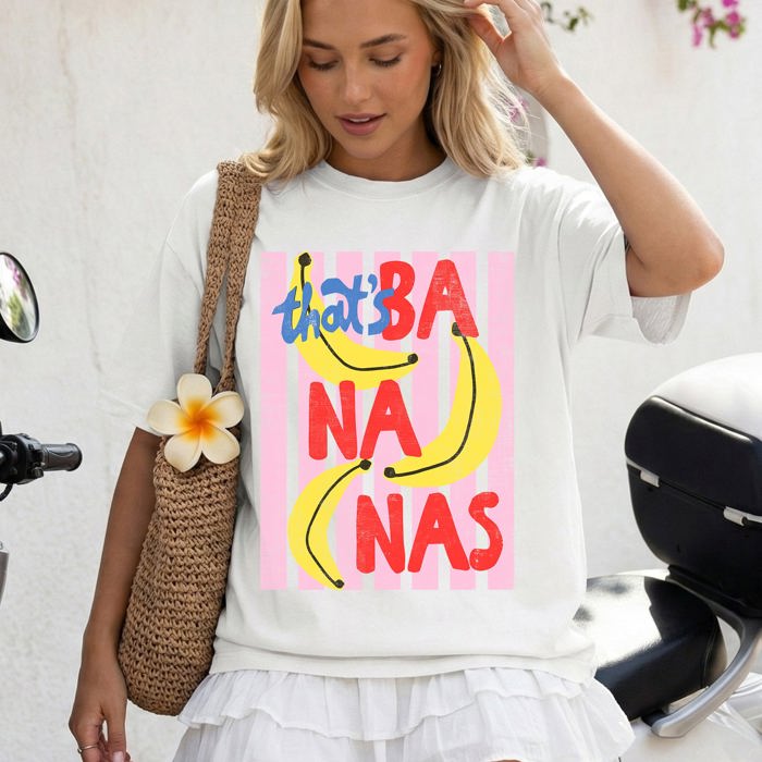 That's Bananas, Rio, Folk Beach Ready Vacation Sunshine Summer Fun Comfort Colors Tee
