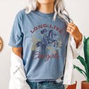  Long Live Cowgirls, Horse, Cowboy, Western, Country Rodeo Spirit Comfort Colors Tee