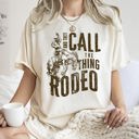 XL Ivory Cream Rodeo Rider Bronco Bull Horse Cowboy Cowgirl Western Rodeo Attire Comfort Colors Tee