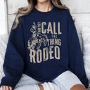  Rodeo Rider Bronco Bull Horse Cowboy Cowgirl Western Heritage Rodeo Spirit Collection Sweatshirt