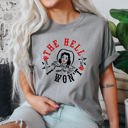 Small Granite The Hell I Won't Sassy Cowgirl Roses Wild West Edition Retro Vibe Comfort Colors Tee