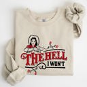 XXL Sand The Hell I Won't, Sassy Cowgirl, Cowboy Roses Western Inspired Graphic Sweatshirt