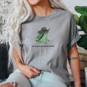 Medium Granite You Just Yee'd Your Last Haw Partner, Cowboy, Frog Comfort Colors Tee