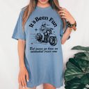XXXL Blue Jean It's Been Fun Existential Crisis Motorcycle Meme Collection For The Rebellious Rider Comfort Colors Tee