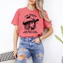 XXXL Watermelon Pink Sorry For What I Said When I Was Hungry Cowgirl Meme Sassy Western Humor Statement Comfort Colors Tee