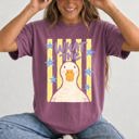 Small Berry Red What The Duck Bottoms Up Mallard Preppy Sassy Summer Cute Vibe Comfort Colors Tee