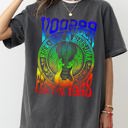 XL Pepper Dark Gray Voodoo Rock Festival Retro Concert Music Festival Vintage Poster Inspired Skull Artwork Comfort Colors Tee