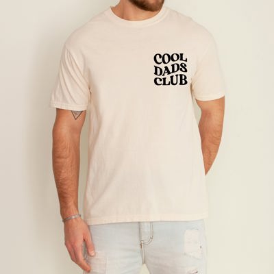 Cool Dads Club Retro Father's Day Vintage Style Dad Humor Limited Edition Comfort Colors Tee