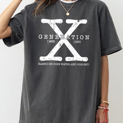 Generation X, Hose Water, Funny, Neglect, Reality Bites Nostalgia Comfort Colors Tee