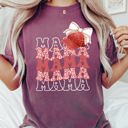 Large Berry Red Mama Mama Mama Coquette Aesthetic Retro Vintage Inspired Nostalgia Moment Everyday Cap