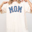 XXXL Ivory Cream Mom USA Patriotic Fourth Of July Independence Day Americana Edition Comfort Colors Tee