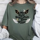  My Book Boyfriends Have Wings ACOTAR Bat Boys SJM Velaris Rhysand Azriel Cassian Comfort Colors Tee