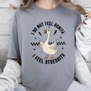 No Bonita Feel Stressita Stress Silly Goose Meme Mental Health Self Care Comfort Colors Tee