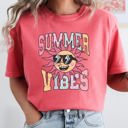 XXL Watermelon Pink Summer Vibes Retro Hot Girl Summer Beach Vacation Edition Collection Comfort Colors Tee