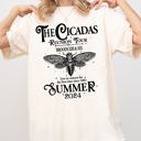  Cicadas Reunion Tour Summer 2024 Nature Lover Double Brood XIII XIX Outdoors Concert Shirt Comfort Colors Tee
