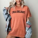 XL Yam I'm A Delight Comfort Colors Tee