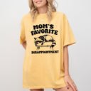 Large Mustard Mom's Favorite Disappointment Raccoon Meme Aesthetic Inside Joke Comfort Colors Tee