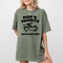 Medium Moss Dark Green Mom's Favorite Disappointment Raccoon Meme Aesthetic Inside Joke Comfort Colors Tee