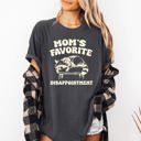 XXL Pepper Dark Gray Mom's Favorite Disappointment Raccoon Meme Aesthetic Inside Joke Comfort Colors Tee