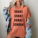  Shake Senora Jump In The Line Belafonte Halloween Skeleton Witch Comfort Colors Tee