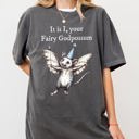 Medium Pepper Dark Gray It Is I, Your Fairy Godpossum Opossum Meme That Whimsically Celebrates Quirky Critter Love And Memes Comfort Colors Tee
