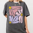  Pastel Gorgeous Abstract Flowers Boho Floral Design Summer Vibes Gardening Festival Nature Comfort Colors Tee