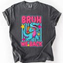 Small Pepper Bruh We Back, Funny, Alligator, Student, Back To School, Teacher, Comfort Colors T-Shirt