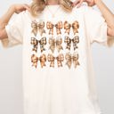 XXXL Ivory Cream Autumn Ribbons, Bows, Coquette, Girly, Thanksgiving, Fall, Halloween Comfort Colors Tee