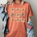 XXL Yam Autumn Ribbons, Bows, Coquette, Girly, Thanksgiving, Fall, Halloween Comfort Colors Tee