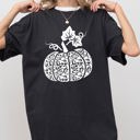  Folk Art Pumpkin Autumnal Festival Thanksgiving Halloween Seasonal Decor Print Comfort Colors Tee