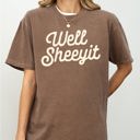XXL Espresso Brown Well Sheeyit Crude Vulgar Shirt Original Edition Vintage Classic Bold Statement Comfort Colors Tee