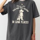 XXXL Pepper Dark Gray When You Realize, You Are The Friend In Low Places Raccoon Sarcastic Graphic Tee