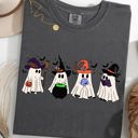  Cute Halloween Ghosts, Witches, Skeleton Halloween Fall Autumn Comfort Colors Tee