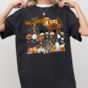 XXL Black Long Live Halloween Spooky Scene Witch Skeleton Ghost Haunted Night Moonlit Cemetery Vintage Vibe Comfort Colors Tee