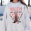  Salem Witches Union 1692 Halloween Sky Above Earth Below Peace Within Local Witch Union Sweatshirt