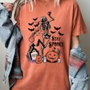 XXL Yam Stay Spooky Skeleton Dancing Halloween Jack-O-Lantern Edition Comfort Colors Tee
