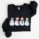  Adorable Snowman Christmas Winter Santa Xmas Holiday Cheer Cozy Seasonal Sweatshirt