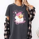  Believe Santa Snowflakes Christmas Winter Holiday Joy And Peace Cozy Vintage Inspired Comfort Colors Tee