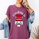 XXXL Berry Red Crushing It Retro Nutcracker Christmas Ballet Winter Santa Xmas Comfort Colors Tee
