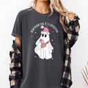 XXL Pepper Dark Gray Dead Inside But It's Christmas Ghost Bougie Santa Xmas Graphic Quote Comfort Colors Tee