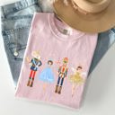  Nutcracker Christmas Sugar Plum Fairy Noel Santa Winter Ballerina Xmas Ballet Comfort Colors Tee