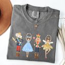 XXXL Pepper Dark Gray Nutcracker Christmas Sugar Plum Fairy Noel Santa Winter Ballerina Xmas Ballet Comfort Colors Tee
