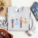  Nutcracker Christmas Sugar Plum Fairy Noel Santa Winter Ballerina Xmas Ballet Sweatshirt